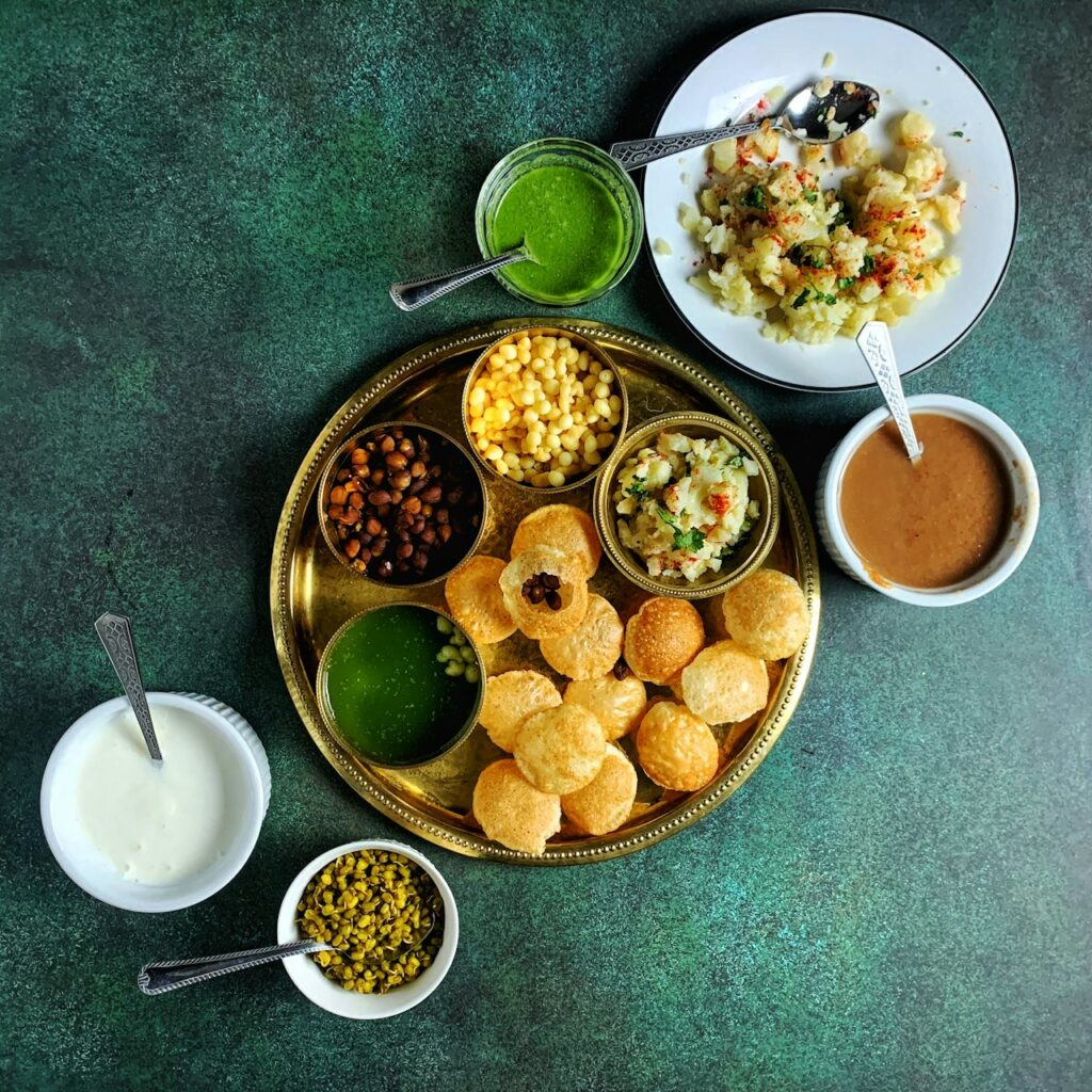 Pani Puri Street Platter
