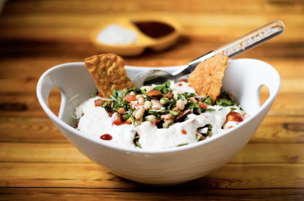 Samosa Chaat Deluxe
